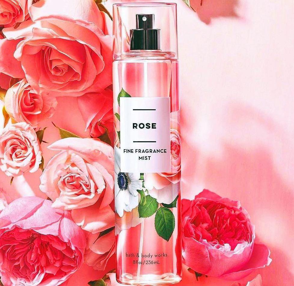 Bath and shop body rose perfume