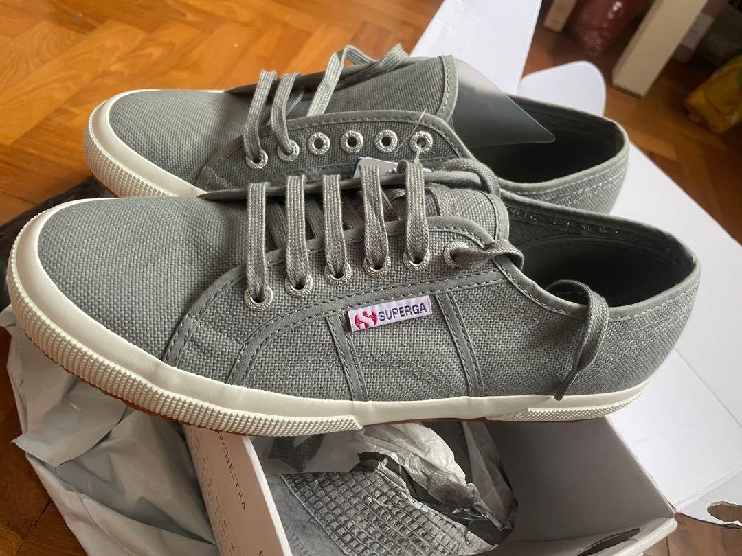 BN Superga 2750 in Grey Sage Men s Fashion Footwear Sneakers on Carousell