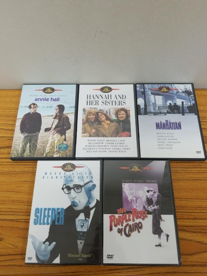 Brand New 全新 Woody Allen 活地亞倫5套經典電影系列dvd Series 中英文字幕 音樂樂器 配件 Cd S Dvd S Other Media Carousell
