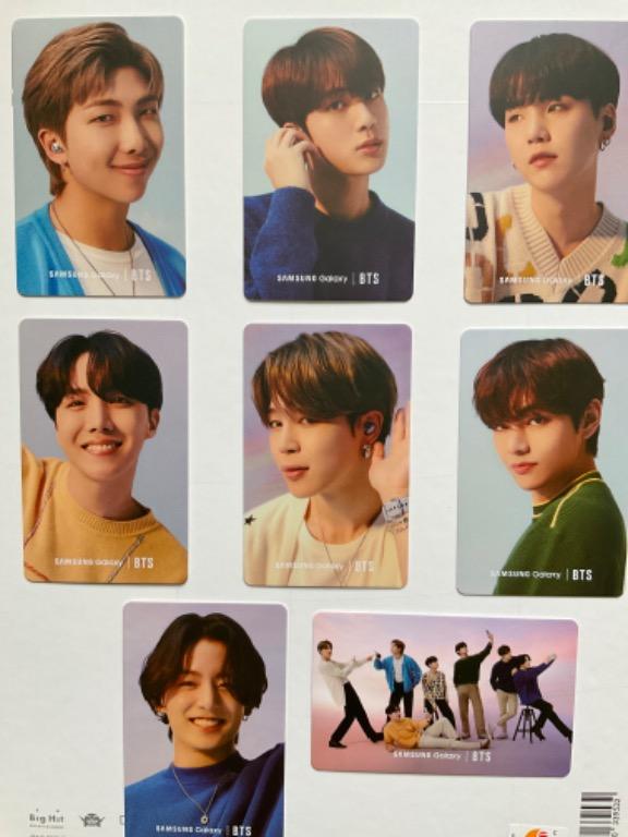 rare bts photo cards V TAEHYUNG no more dream card BTS Samsung Galaxy Photocards [RARE],