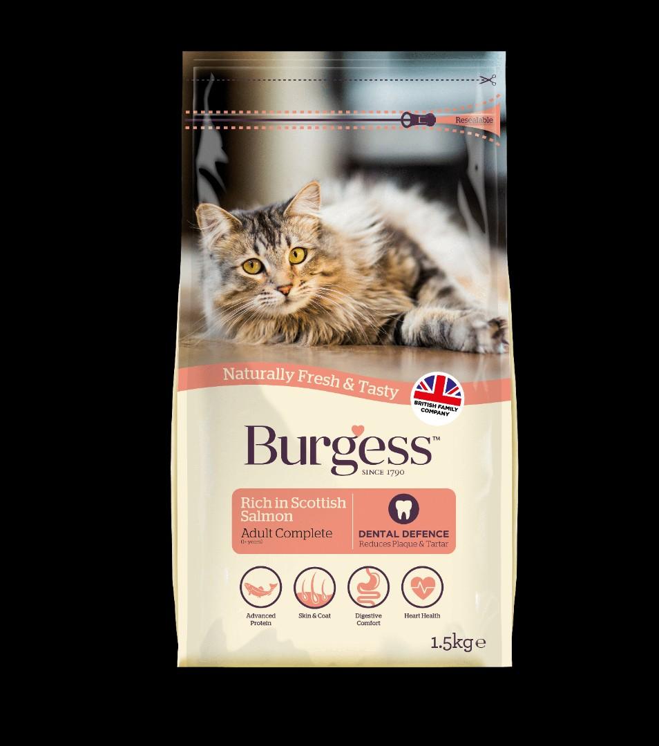 Burgess 10kg hotsell dry cat food