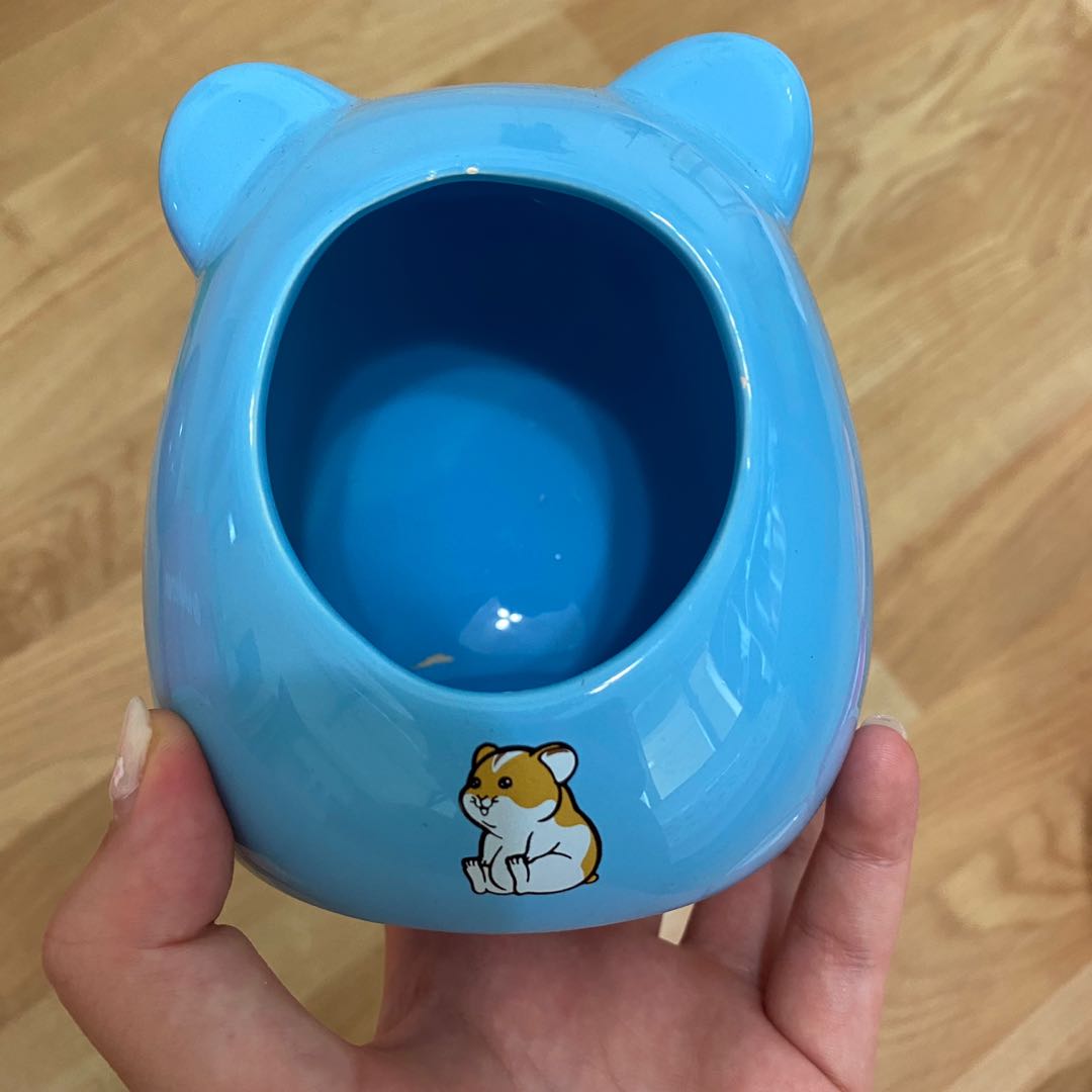 ceramic hamster hideout