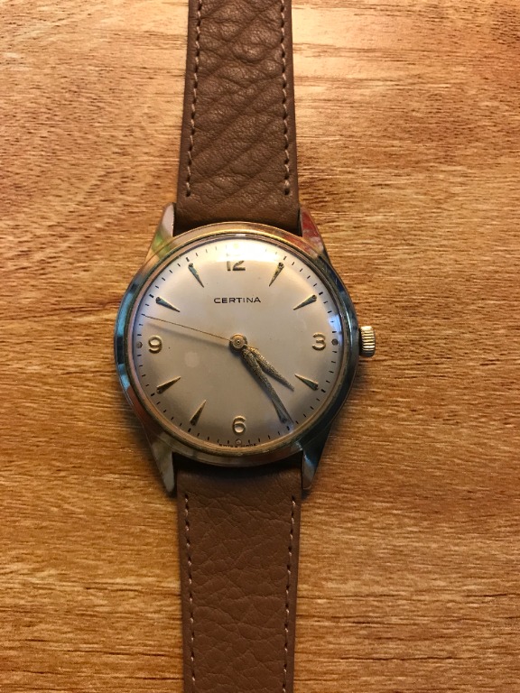 Certina vintage gold watch online