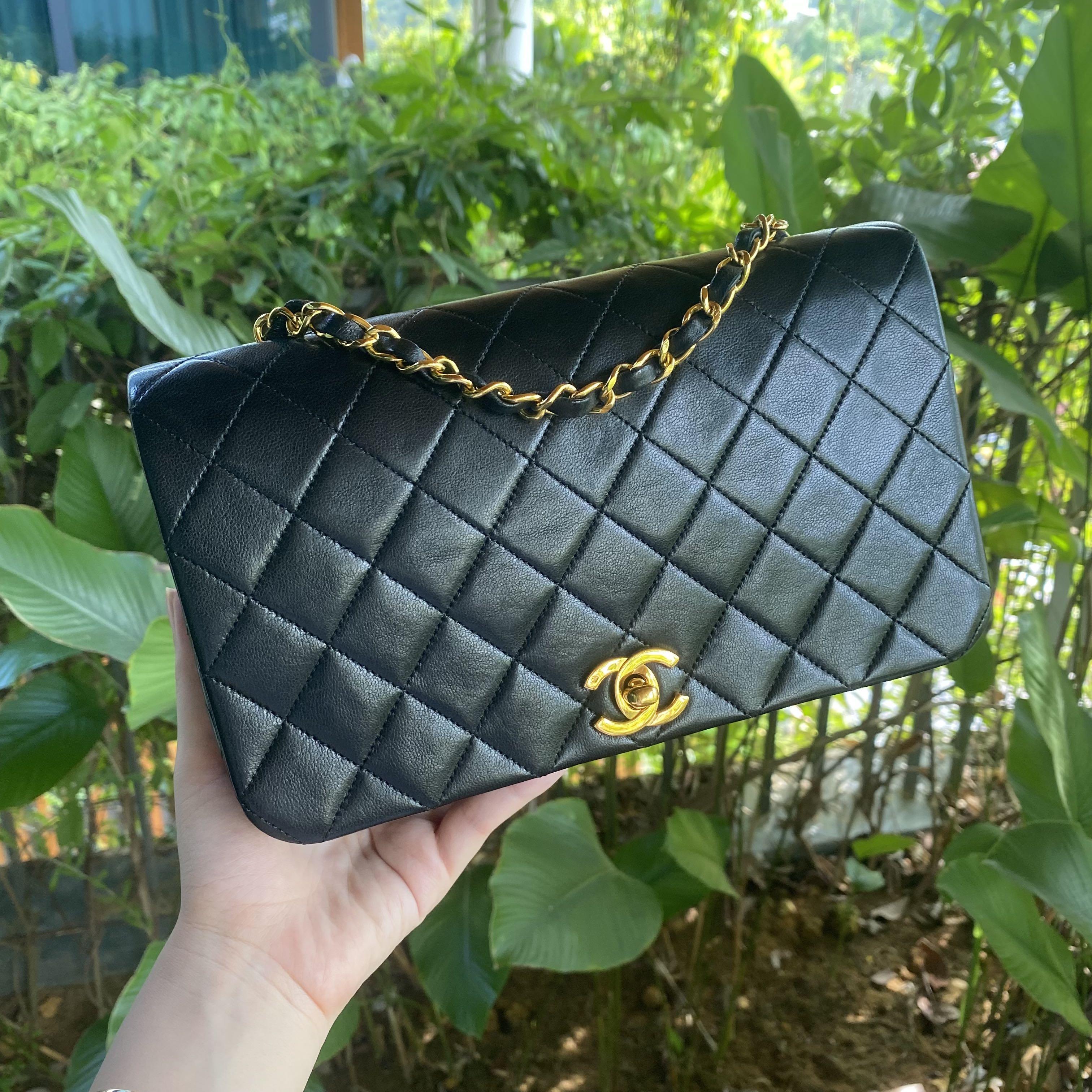 Chanel Medium Diana Flap in Black Lambskin and 24K Plated GHW (3 series),  Luxury, Bags & Wallets on Carousell
