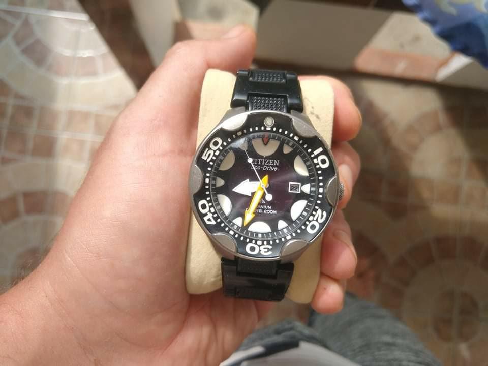 relógio citizen orca