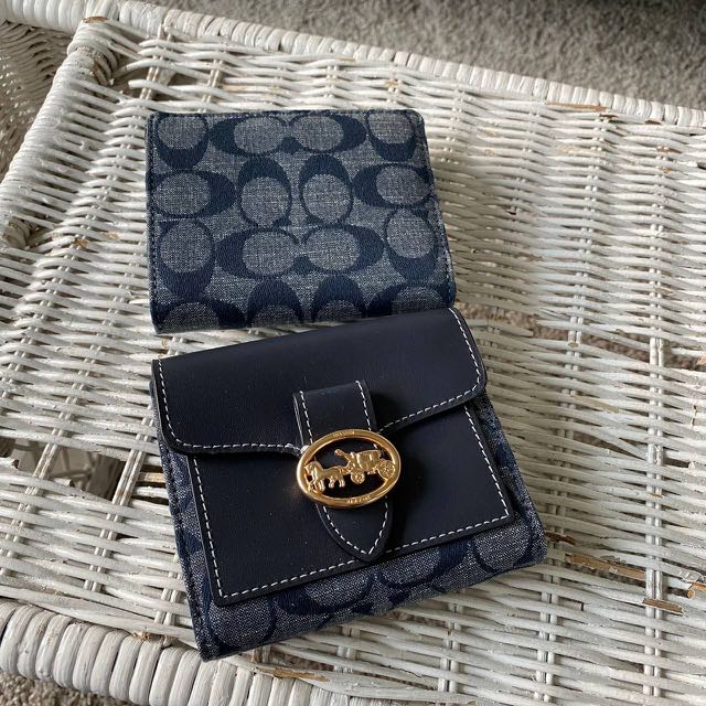 Denim sales coach wallet