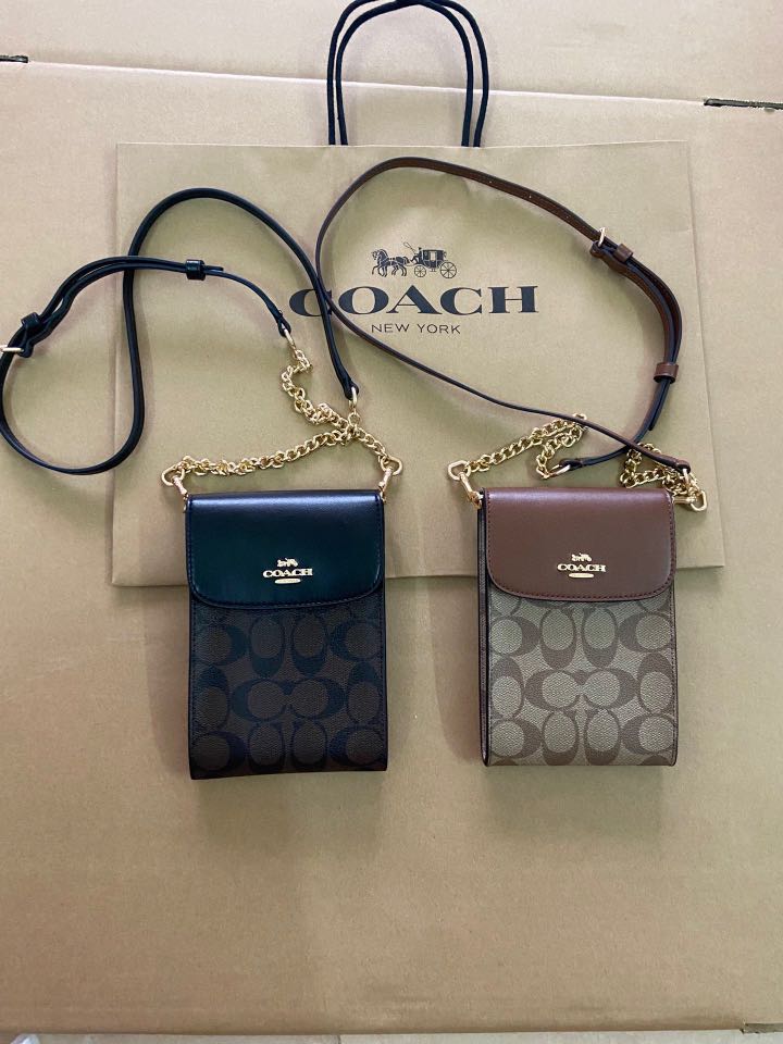 Coach mobile phone bag store