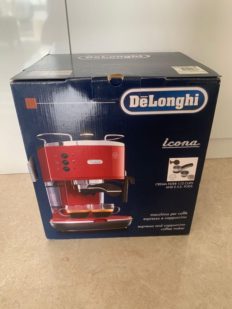 Delonghi Icona Coffee Machine, TV & Home Appliances, Kitchen Appliances