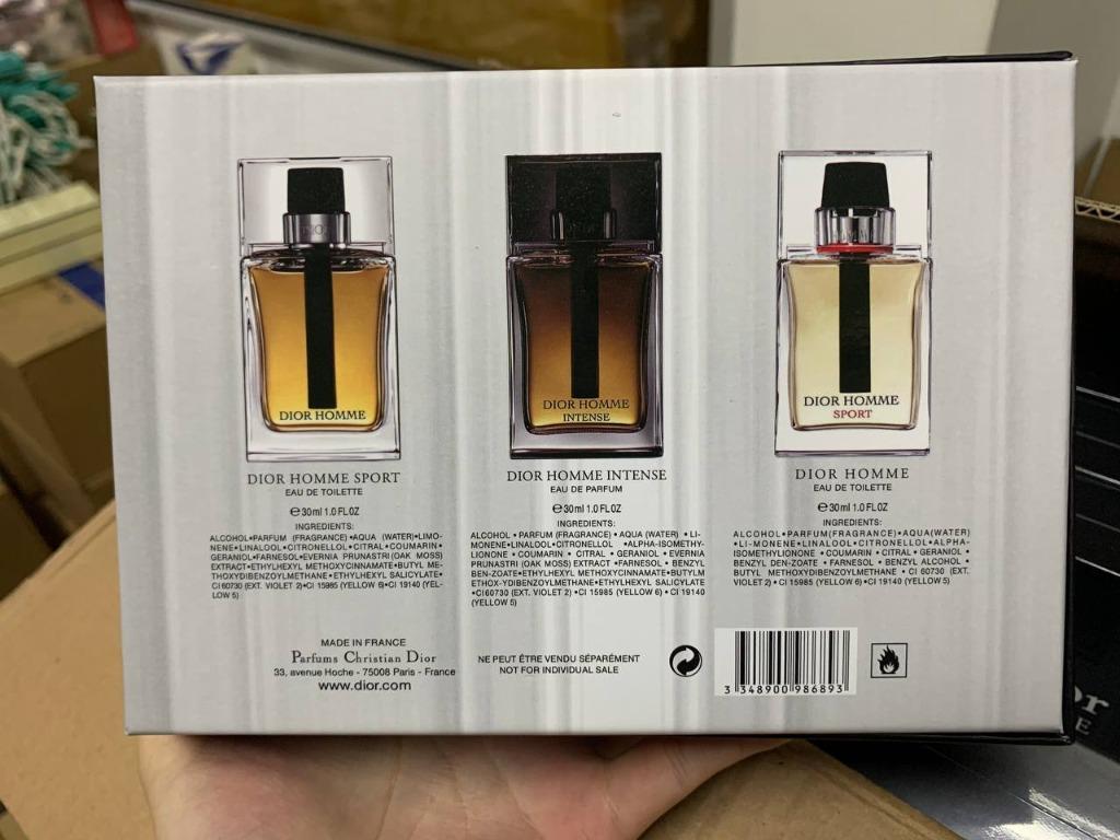 Dior homme sale gift set