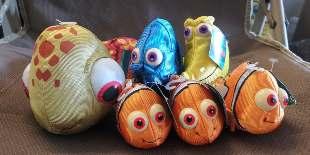 Finding nemo plush characters hotsell