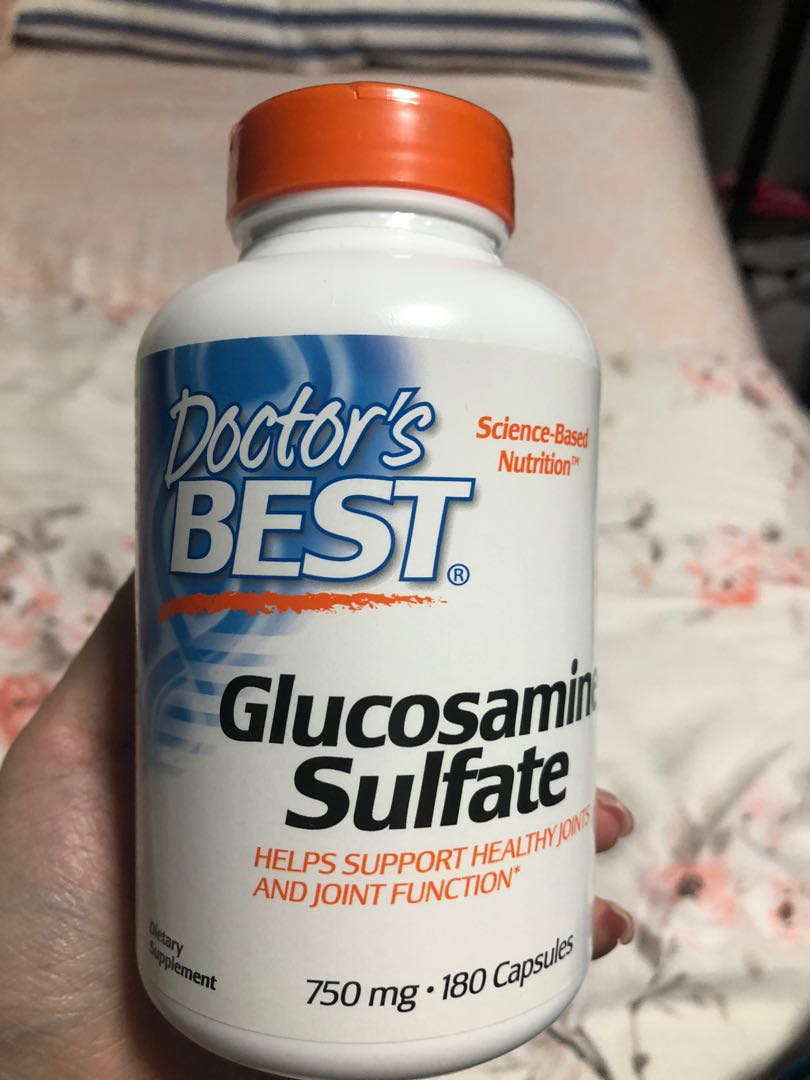 Doctor's Best Glucosamine Sulfate 750 mg 180 Capsules, Health