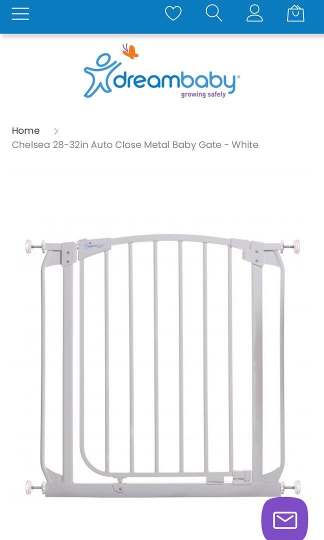 Dream Baby Extra Tall Chelsea Safety Gate Extensions Babies Kids Baby Nursery Kids Furniture Safety Gates Locks Protectors On Carousell