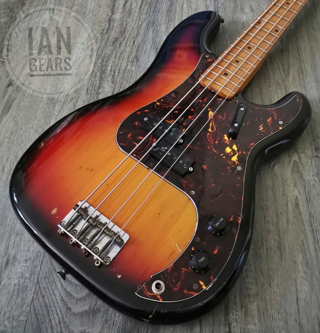 Fernandes the revival precision bass guitar, Hobbies  Toys, Music  Media,  Musical Instruments on Carousell