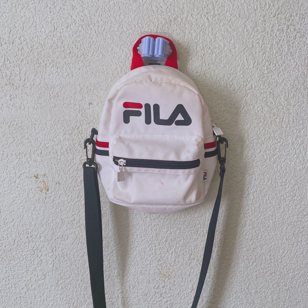 Authentic Fila 3 way Mini Sling Bag Backpack Women s Fashion Bags Wallets Cross body Bags on Carousell