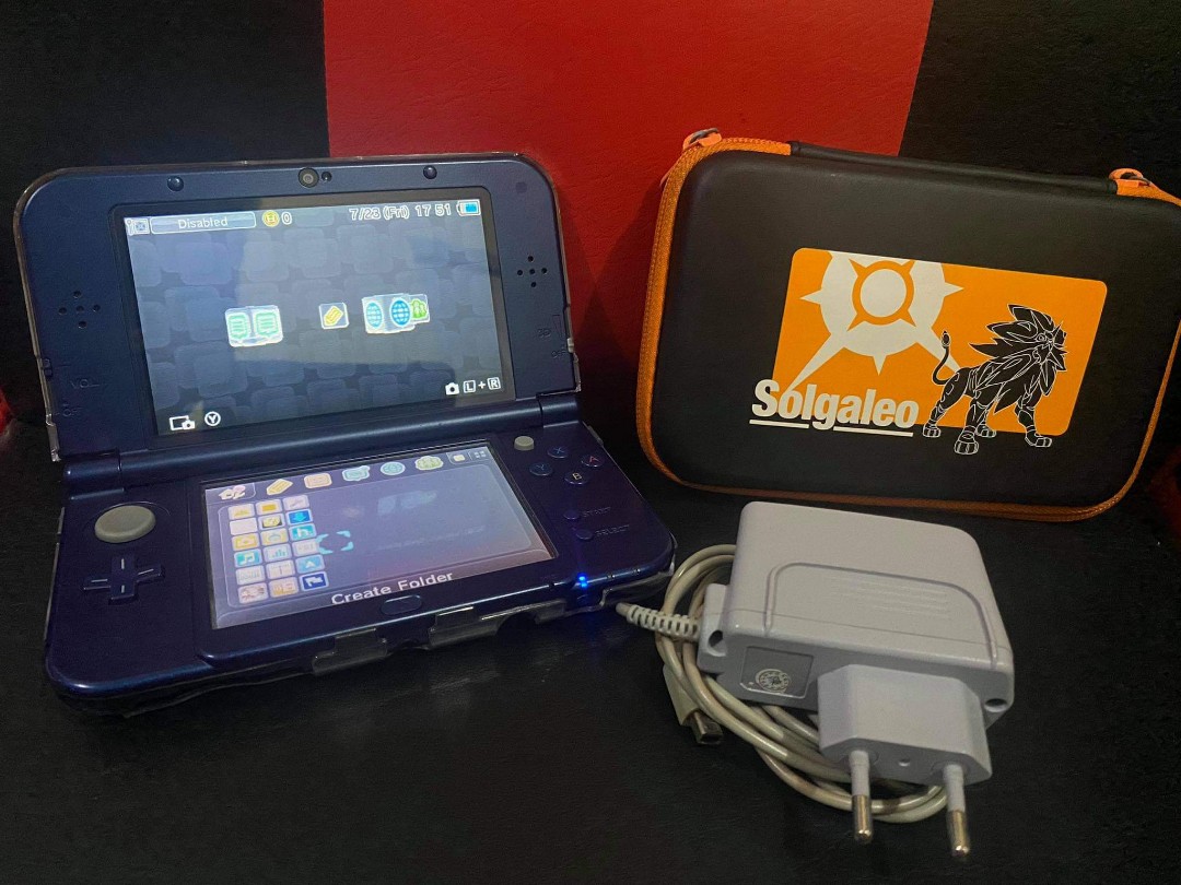 For Sale/Swap 2nd Hand New Nintendo 3ds XL Metallic Blue 32gb Cfw