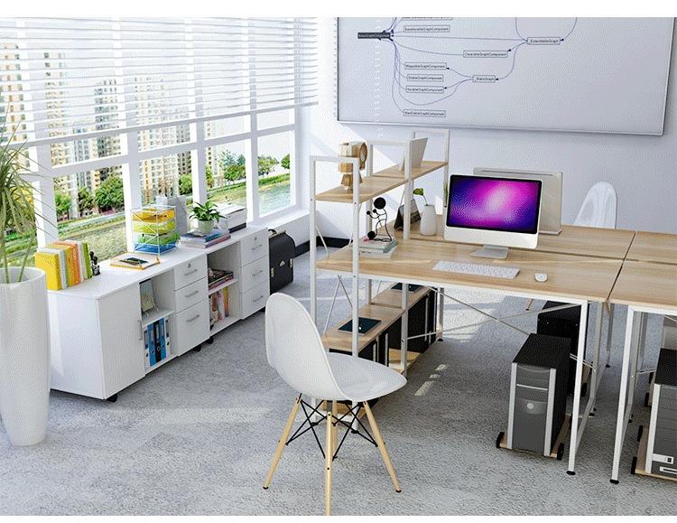 [Free Delivery] Minimalist Student Study Table with Shelf 120cm ...