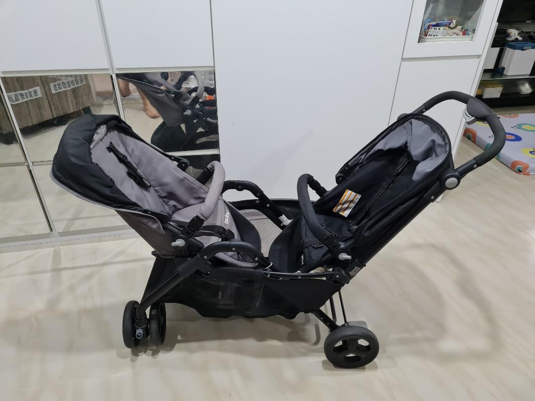 Geoby 2 Seat Stroller Babies Kids Going Out Strollers on Carousell