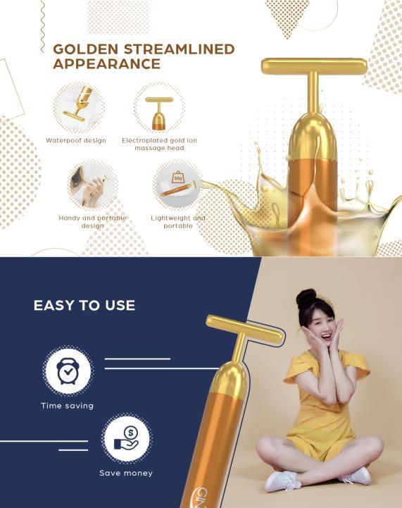 Gintell G Finey EZ Energy Beauty Bar Face Massage Beauty