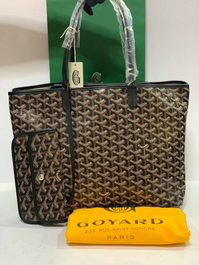 Goyard Isabelle Sac PM Black, Luxury, Bags & Wallets on Carousell