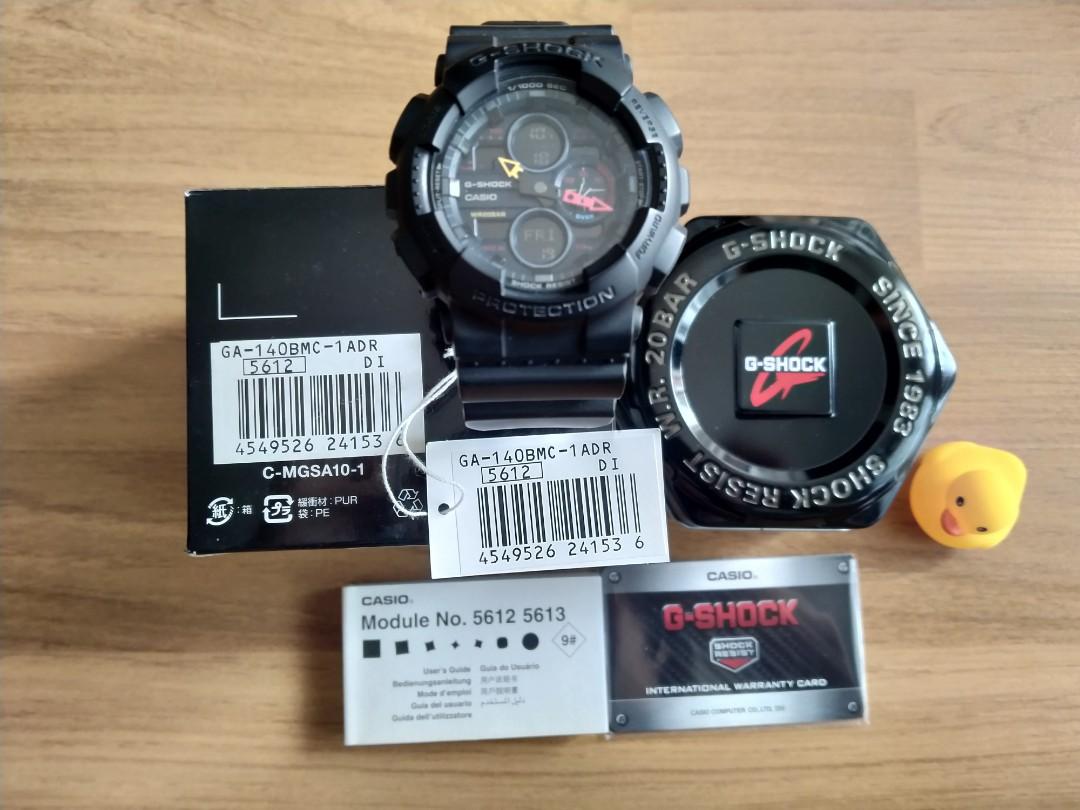 G SHOCK GA 140 BMC ORIGINAL Men s Fashion Watches Accessories Watches on Carousell