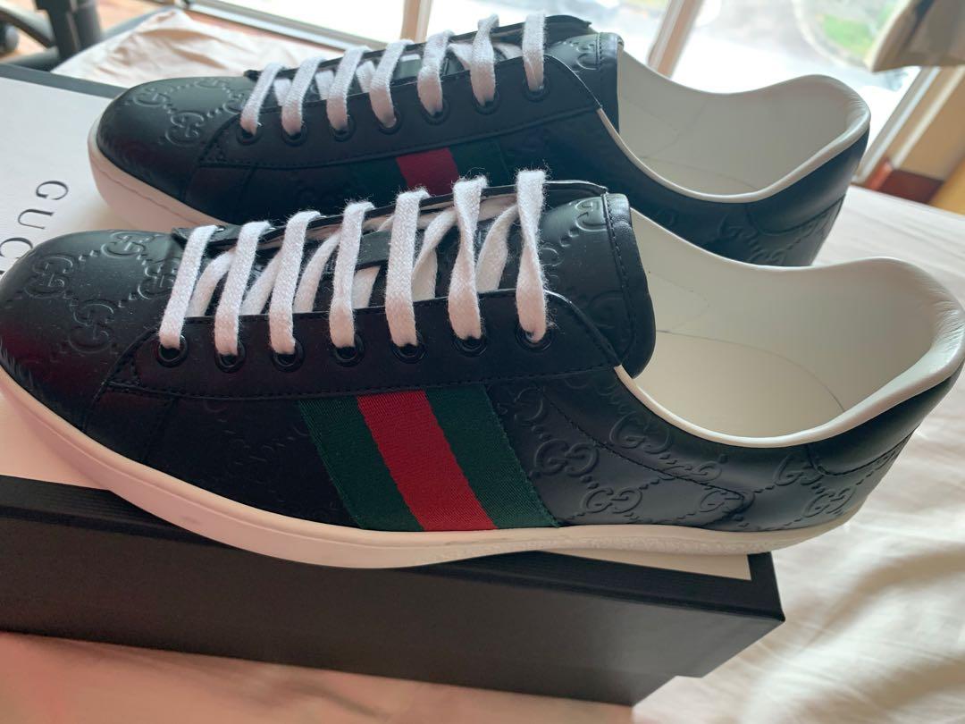 Ace gucci top signature sneaker