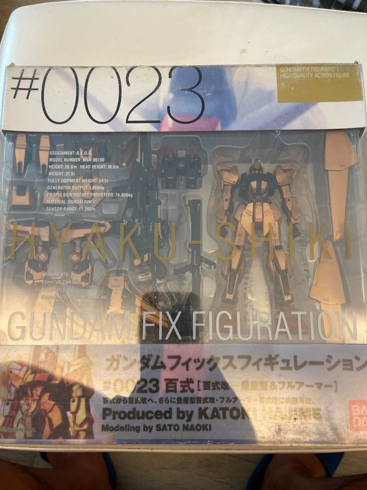 Gundam Fix Figuration #0023 百式百式改量產型百式改FA百式改, 興趣及