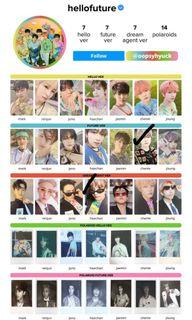 hello future photocards nct dream