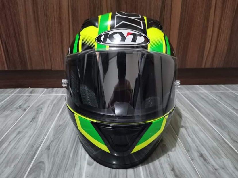 Helmet KYT R 10 Super Fluo Motorbikes Motorbike Parts