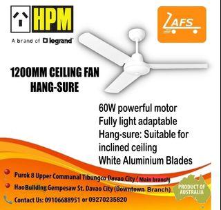 HPM 1200mm White Hang Sure Ceiling Fan