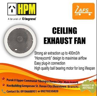 HPM 250mm White Round Ceiling Exhaust Fan