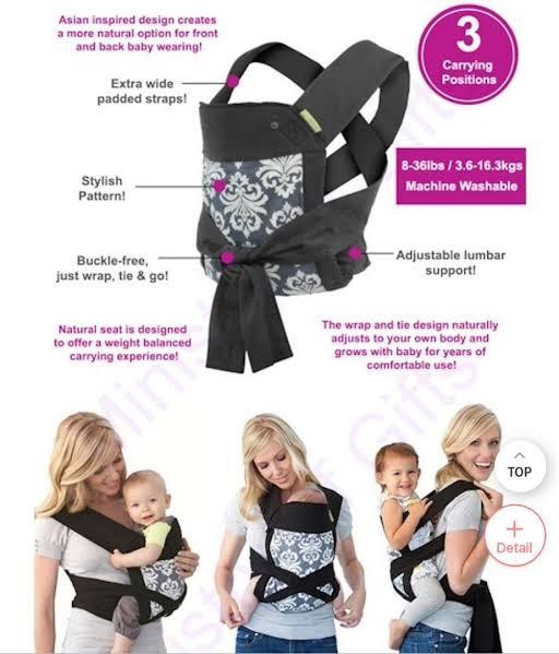 infantino sash wrap and tie carrier