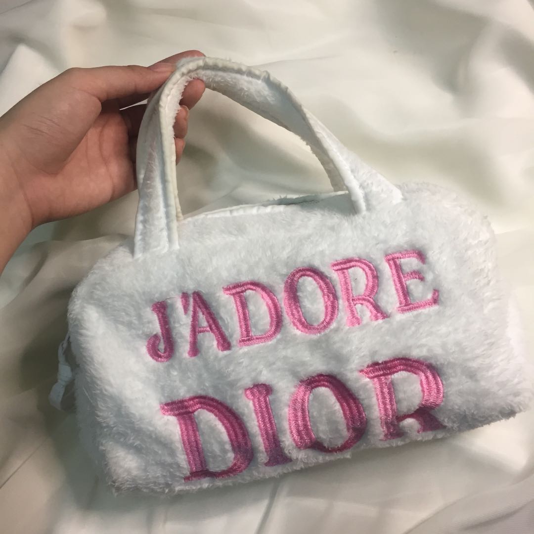 Christian Dior Jadore Dior Terry Cloth Handbag For Sale at 1stDibs  jadore  dior bag dior terry cloth bag jadore handbag