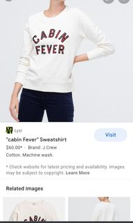 J crew hotsell cabin fever sweatshirt