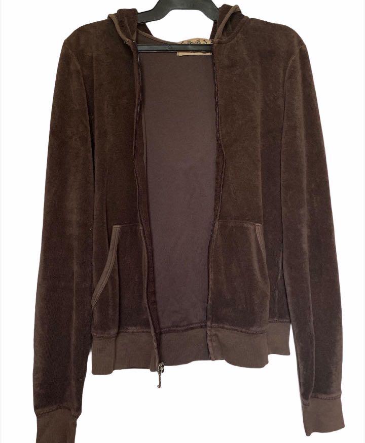 brown juicy couture jacket