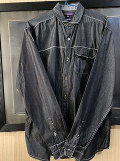 Kemeja casual denim