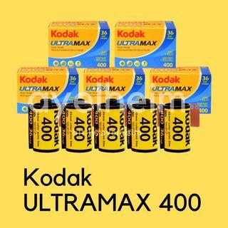 Kodak Ultramax 400 35mm Roll Film Analog