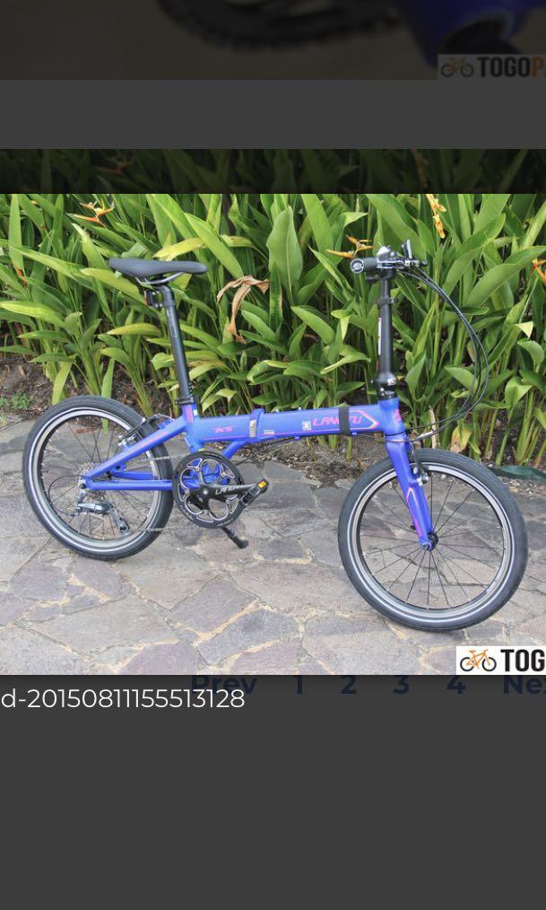 Langtu clearance folding bike