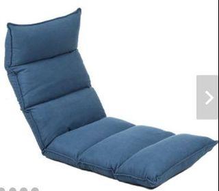 Large Floor Chair 3-Adjustment Head Back Leg Adjustable Chair