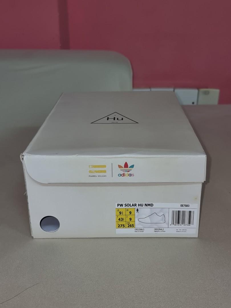 adidas empty shoe box