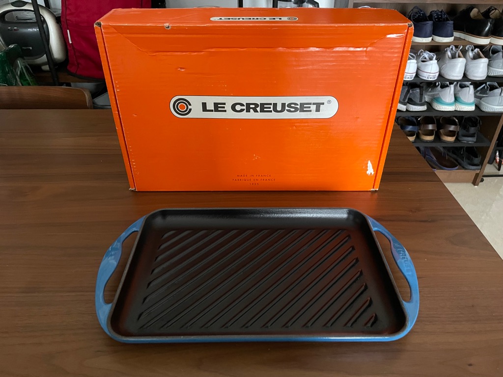 Le Creuset Rectangular Skinny Griddle - Marseille 1 ct