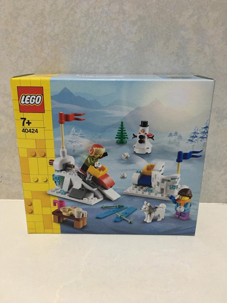 Lego winter 2025 snowball fight 40424