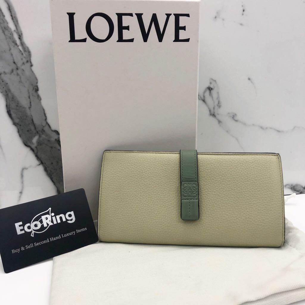 loewe green wallet