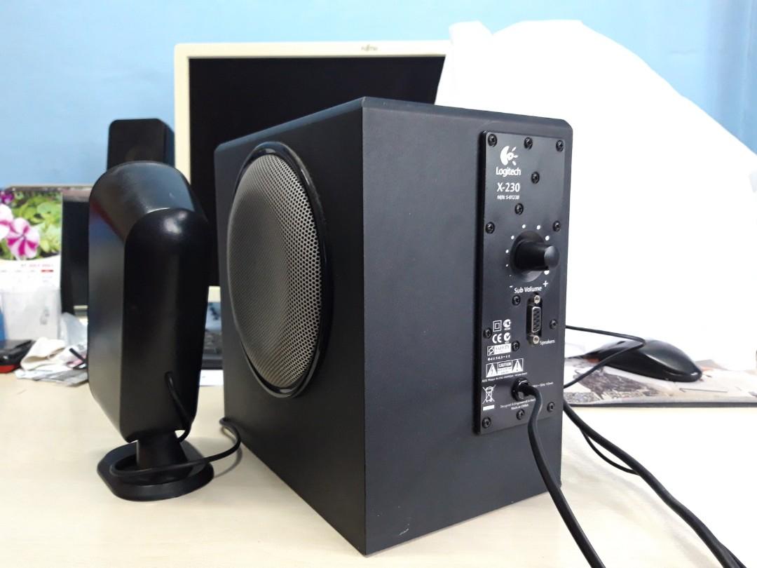Logitech x230 2.1 speakers, Audio, Soundbars, Speakers & Amplifiers on