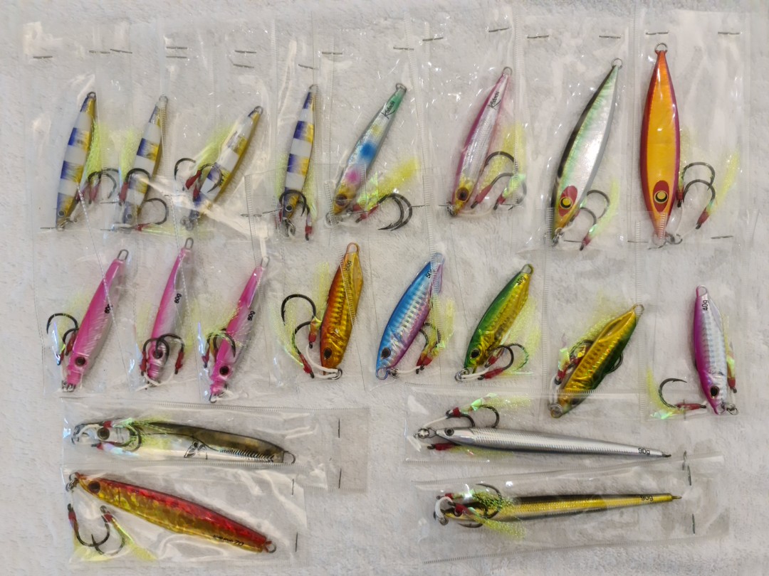 Keeled Squid jigs 5" inches 3.5g 