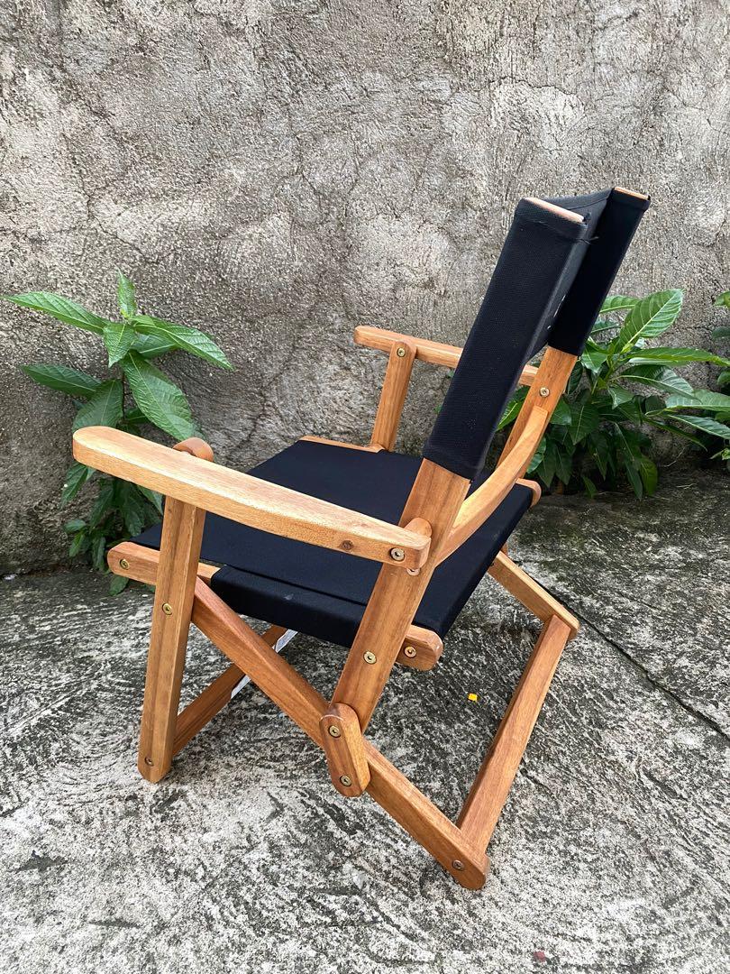 Low directors chair foldable, Furniture & Home Living, Home Decor, Other Home Decor on Carousell