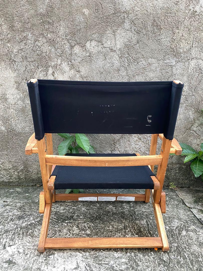 Low directors chair foldable, Furniture & Home Living, Home Decor, Other Home Decor on Carousell