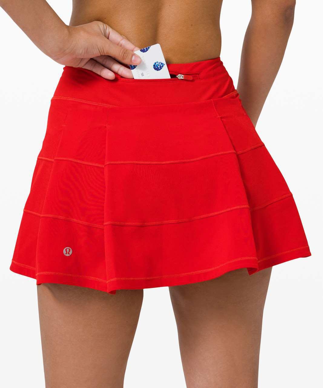 LULULEMON Pace Rival Long stretch recycled-Swift skirt