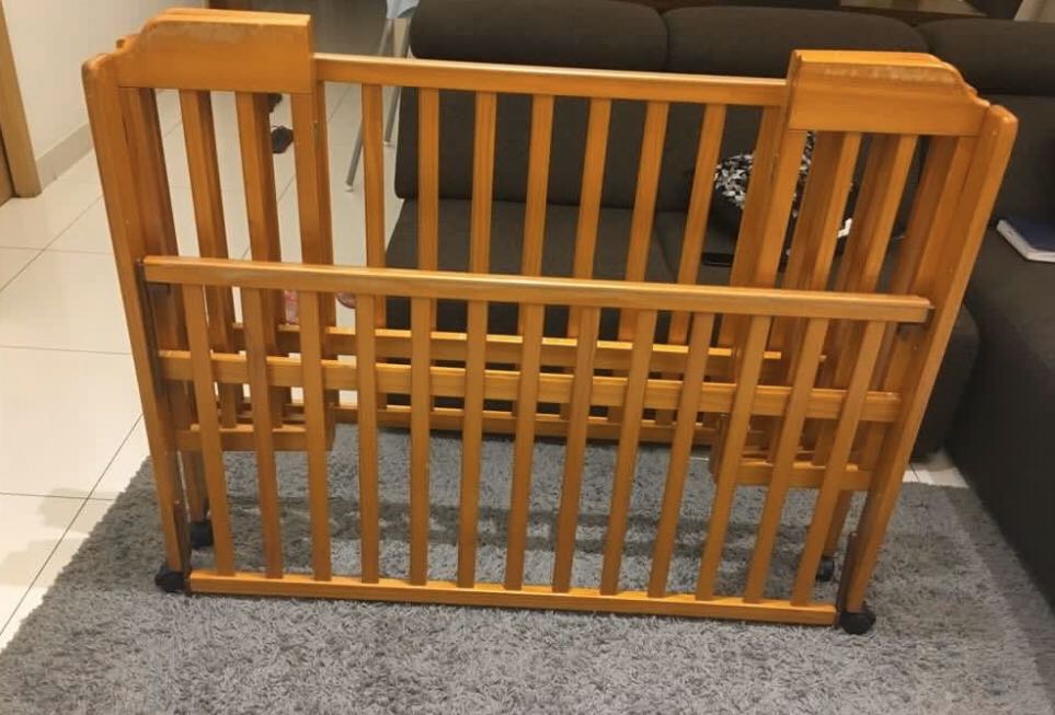 Mama love baby cot, Babies & Kids, Baby Nursery & Kids Furniture, Cots