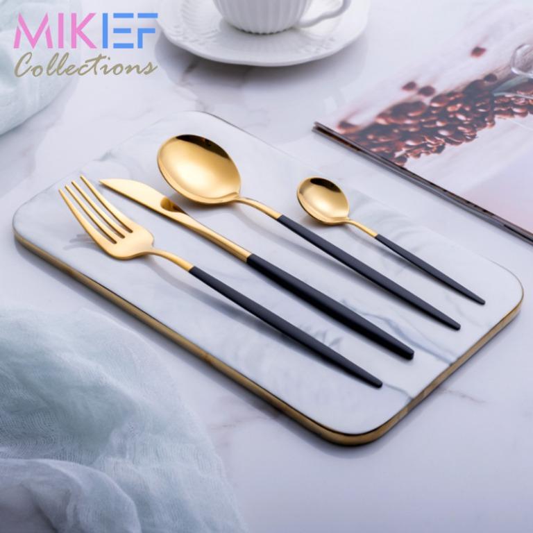 Gold and silver cutlery sale