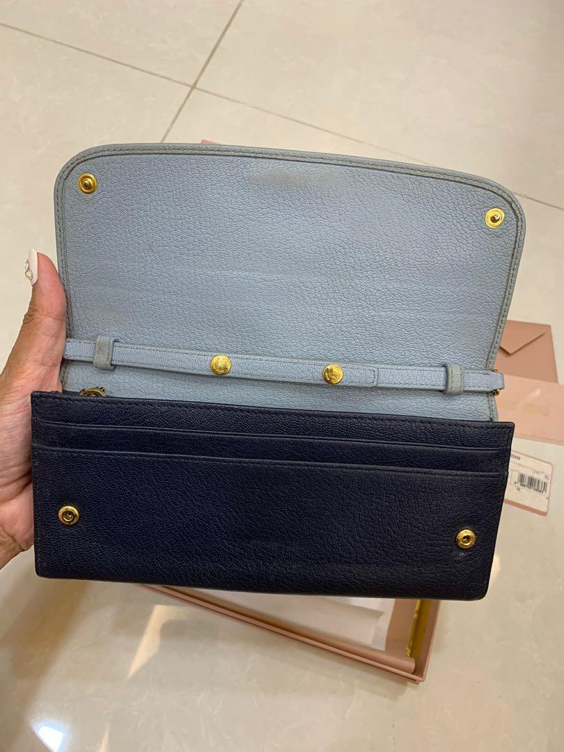 Miu Miu Wallet on Chain, Women's Fashion, Bags & Wallets, Wallets